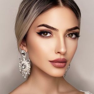 Zirkon Taşlı Gelin Küpesi