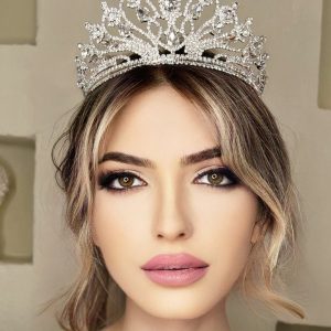 Nouveau Desenli Gelin Tacı