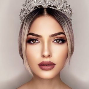 Büyük Damla Desen Gelin Tacı